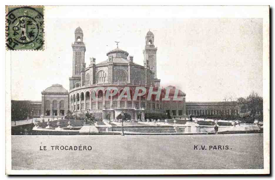 Paris - 16 - Le Trocadero CPA 