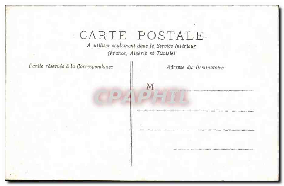 Paris - 16 - Le Trocadero CPA  — Rückseite