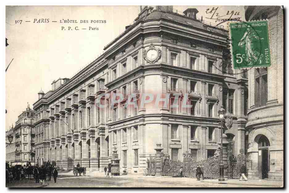 Paris - 5 - L'Hotel des Postes - CPA 
