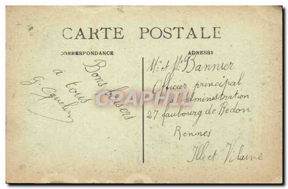 Paris - 6 - Le Palais de Luxembourg - Le bassin - CPA  — Rückseite