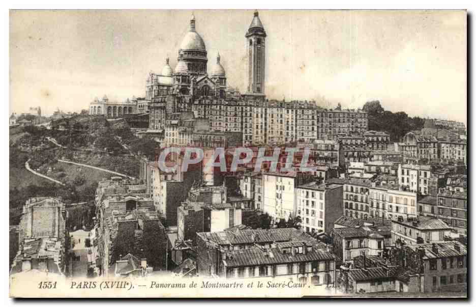 Paris - 18 - Le Sacre Coeur - Montmartre - CPA 