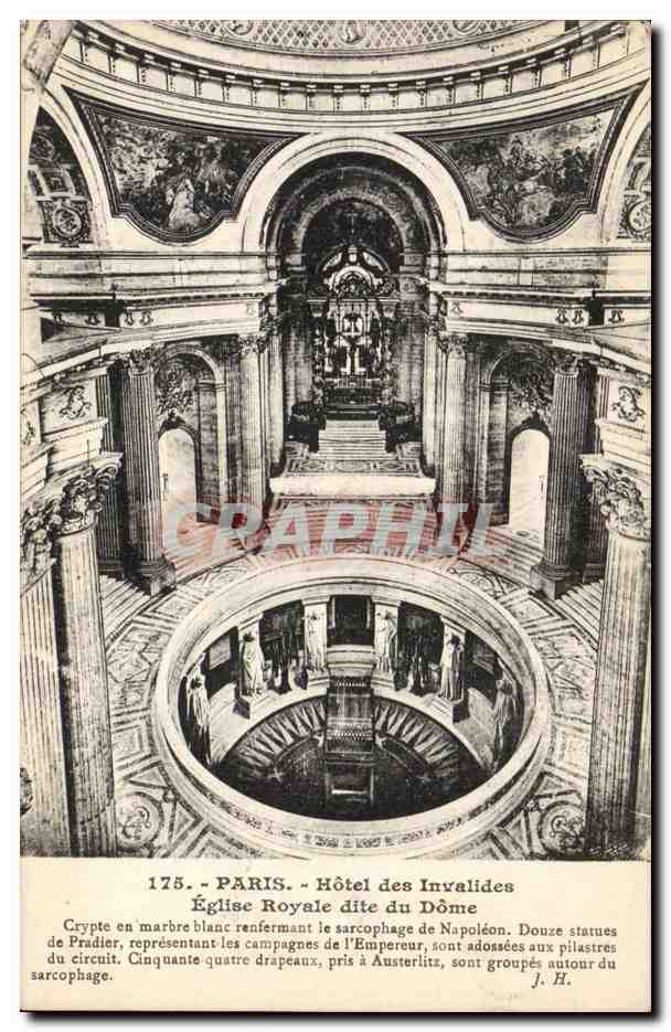 Paris - 7 - Tombeau de Napoleon I - CPA 