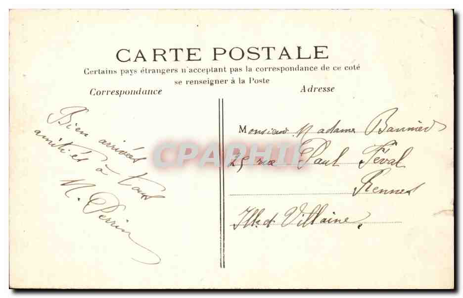 Paris - 7 - Le Dome des Invalides - CPA  — Rückseite
