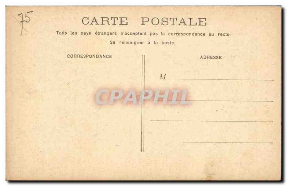 Paris - 4 - Tribunal du Commerce - CPA  — Verso