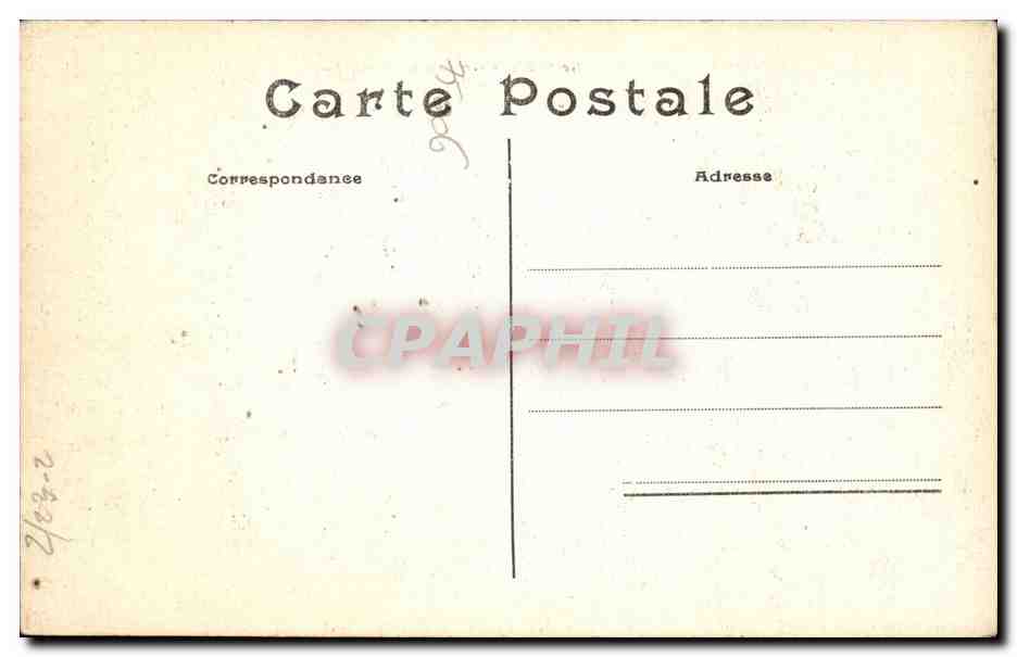 Paris - 6 - Le Palais de Luxembourg - CPA  — Rückseite