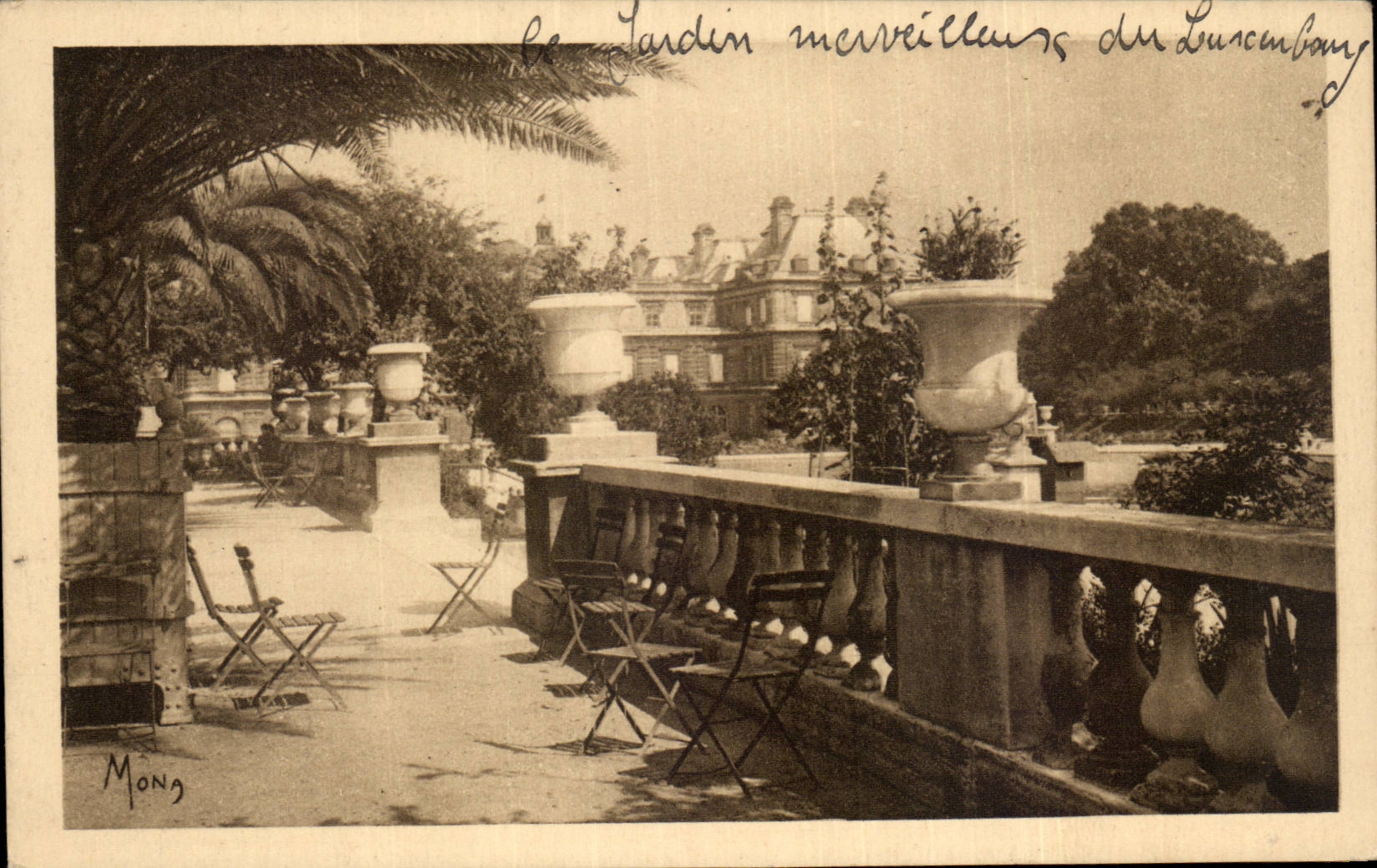 Le Jardin merveilleux du Luxembourg — Mong