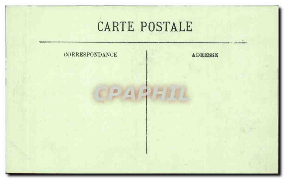 Paris - 7 - La Chambre des Deputes - CPA  — Rückseite