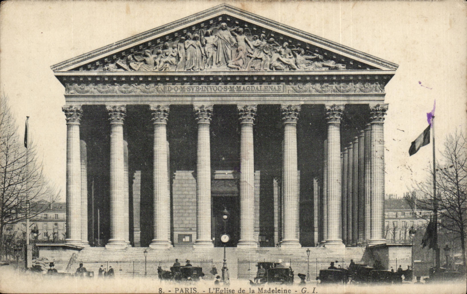 Paris - 8 - L'Eglise de la Madeleine - CPA 