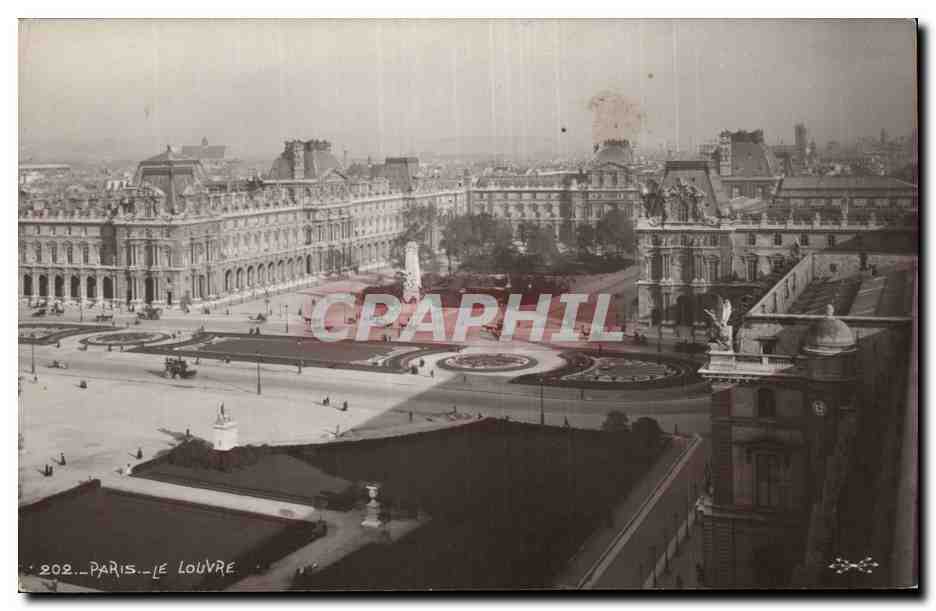Paris - 1 - Le Louvre - CPA 