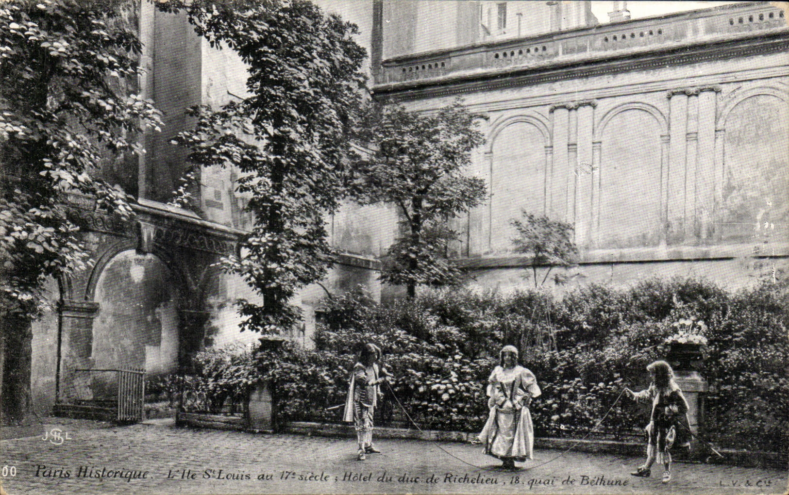 Paris - 1 - Historique - L'Ile St Louis - CPA corde a sauter