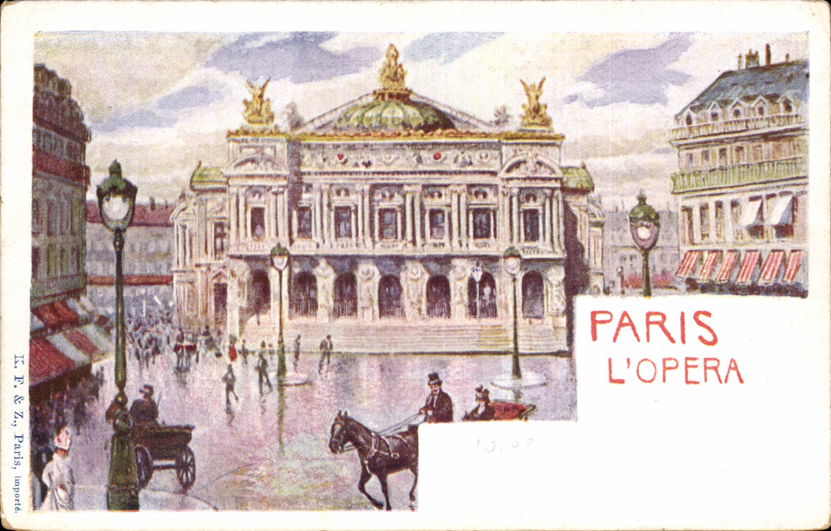Paris - 9 - L'Opera - CPA 