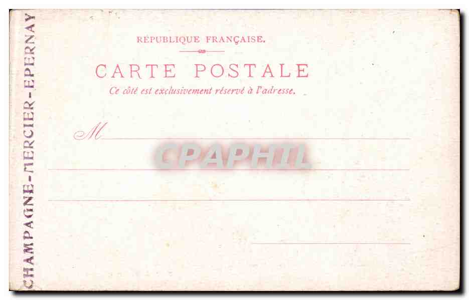 Paris - 1 - Place Vendome - CPA  — Verso