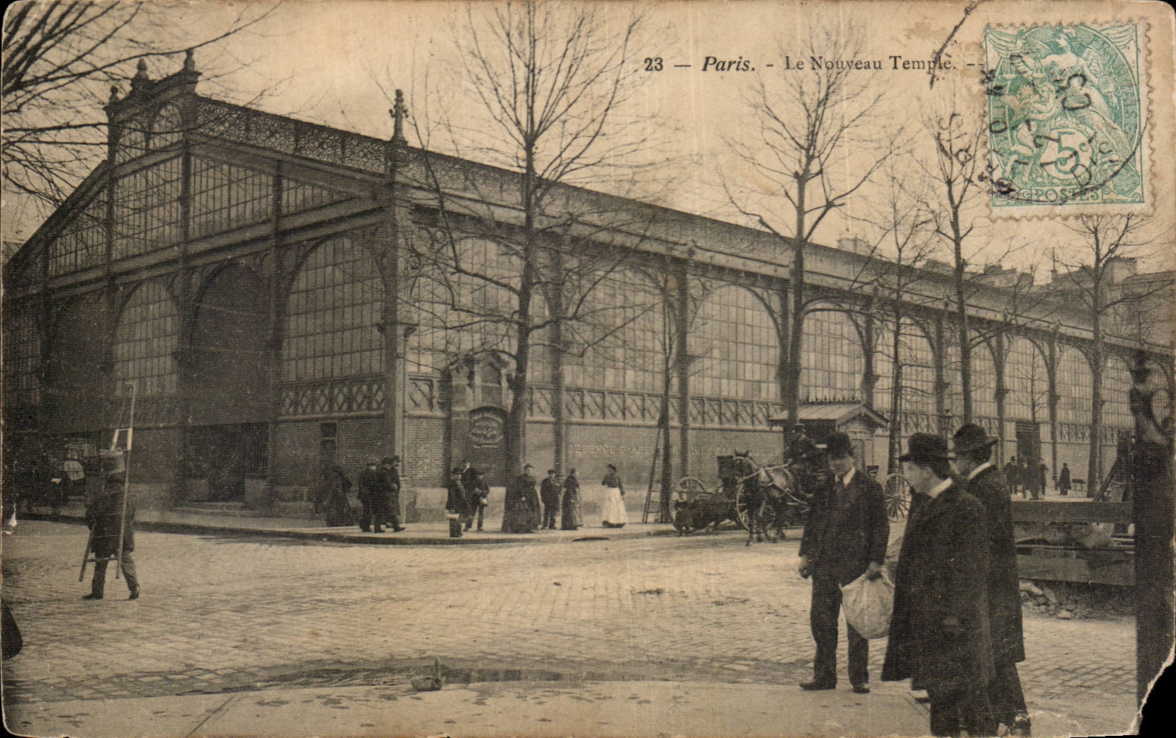 Paris - 3 - Le Nouveau Temple- CPA 