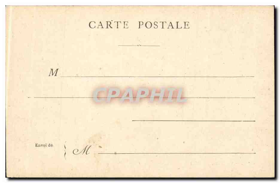 Paris - 1 - Rue de Rivoli - CPA  — Verso