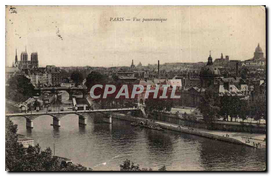Paris - Vue Panoramique - CPA 