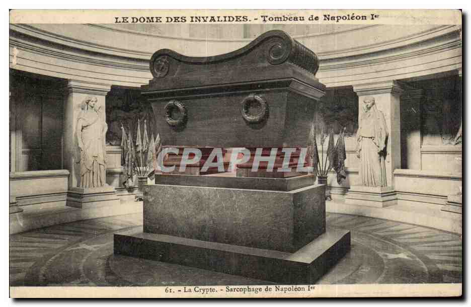 Paris - 7 - Le Dome des Invalides - Tombeau de Napoleon 1 CPA 