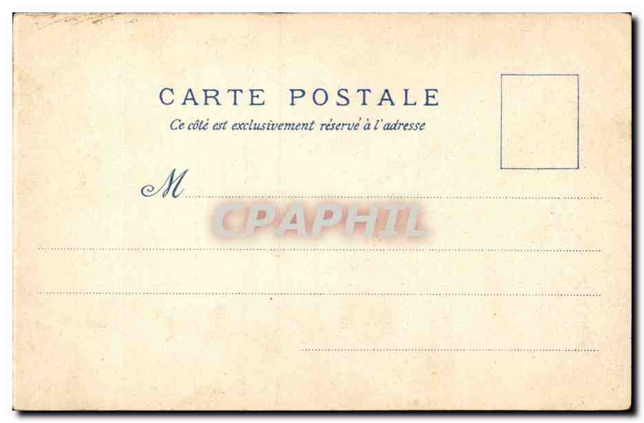 Paris - 6 - Illustration - Le Luxembourg CPA  — Rückseite