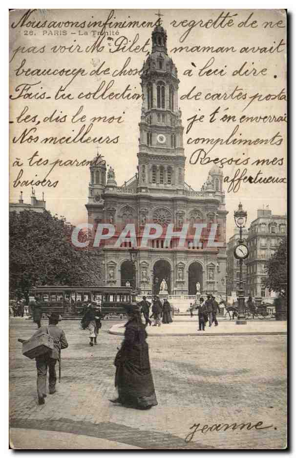 Paris - 9 - La Trinite - CPA 