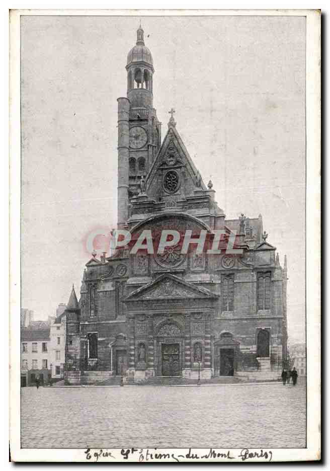 Paris - 5 - St Etienne du Mont - CPA 