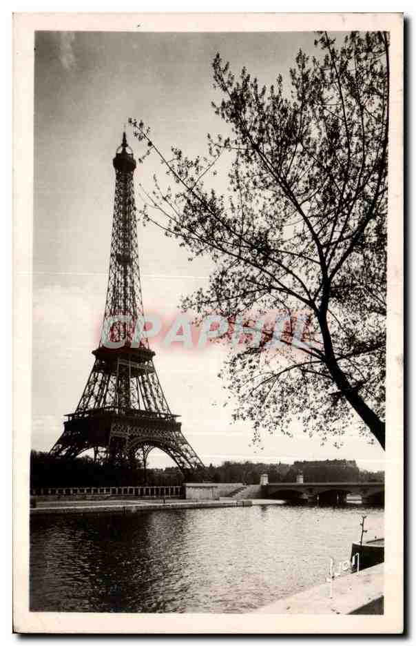 Paris - 7 - Tour Eiffel - Eiffel Tower - CPA 