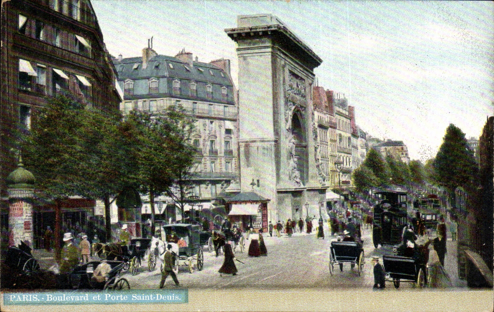 Paris - 10 - Porte Saint Denis - CPA 