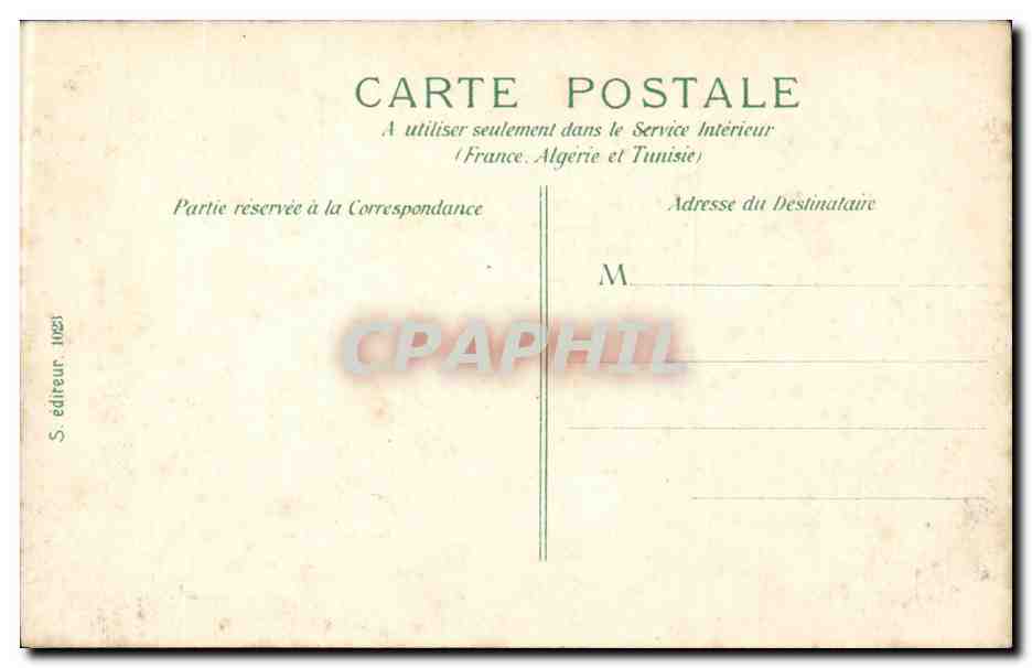 Paris - 10 - Porte Saint Denis - CPA  — Rückseite