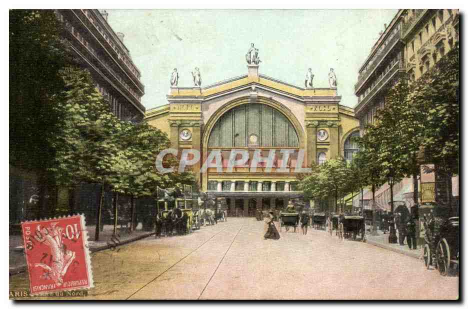 Paris - 12 - La Gare du Nord - CPA 