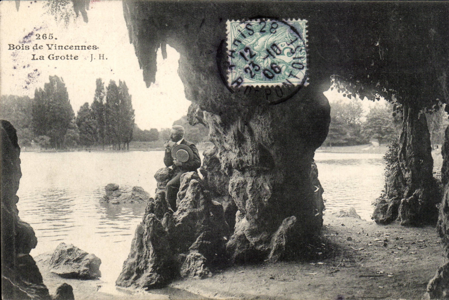Paris - 12 - Bois de Vincennes - La Grotte - CPA 