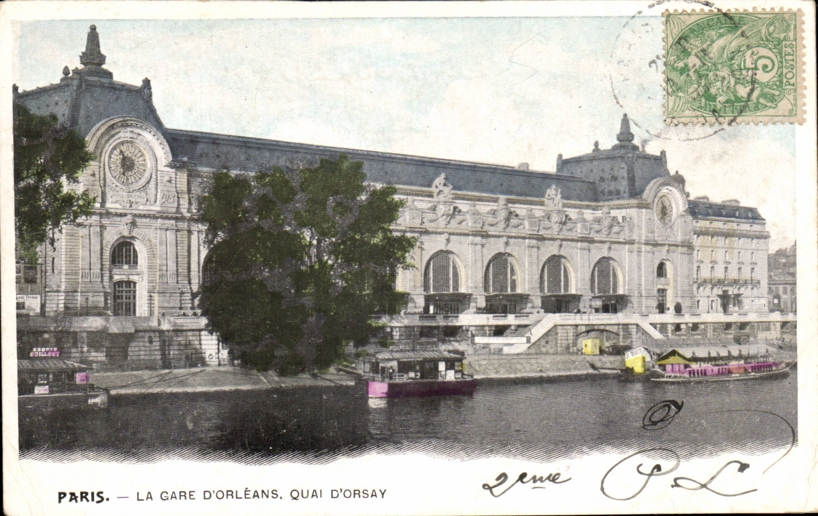 Paris - 7 - Gare d'Orleans - Quai d'Orsay - CPA 