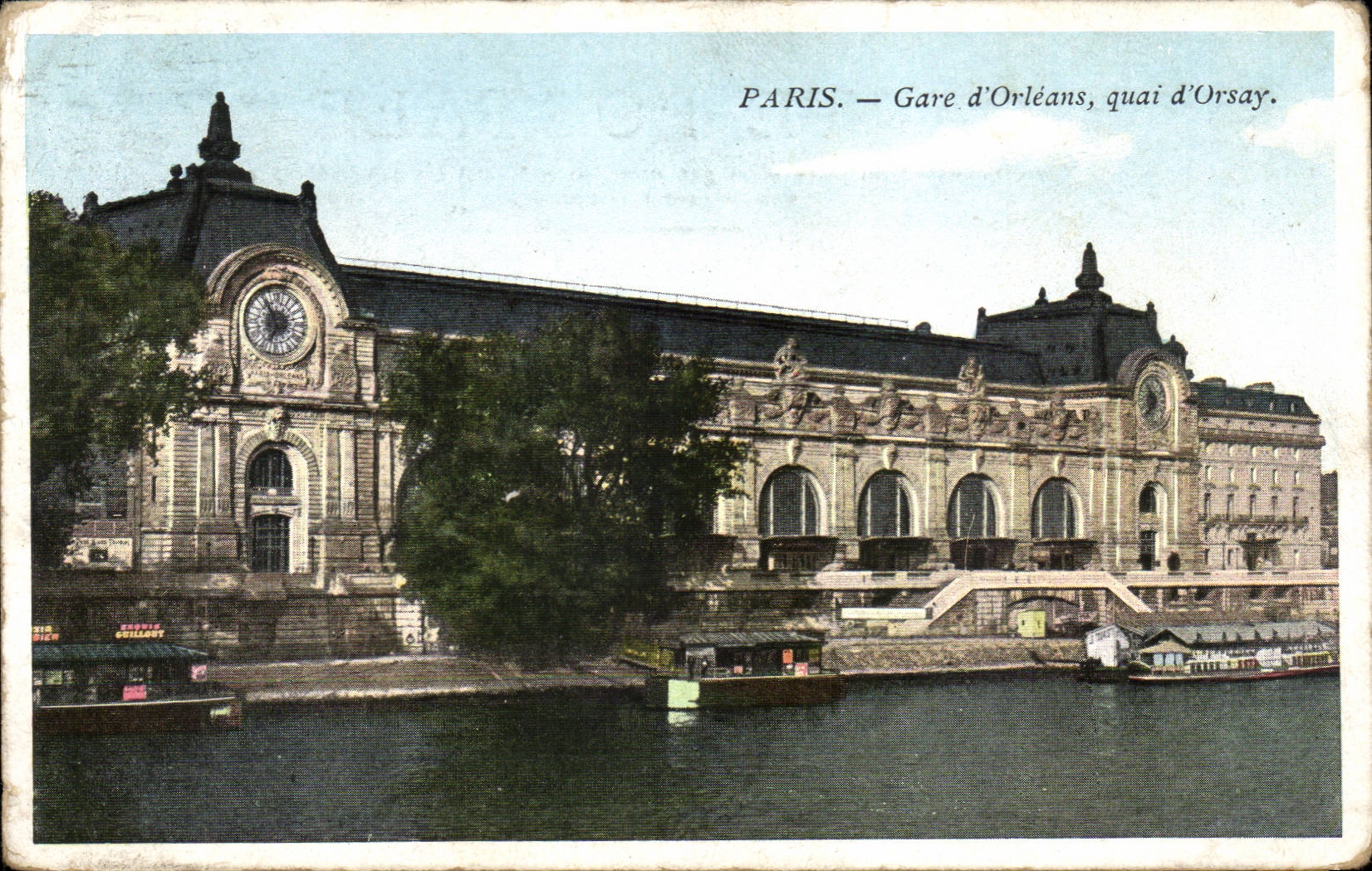 Paris - 7 - Gare d'Orleans - Quai d'Orsay - CPA 