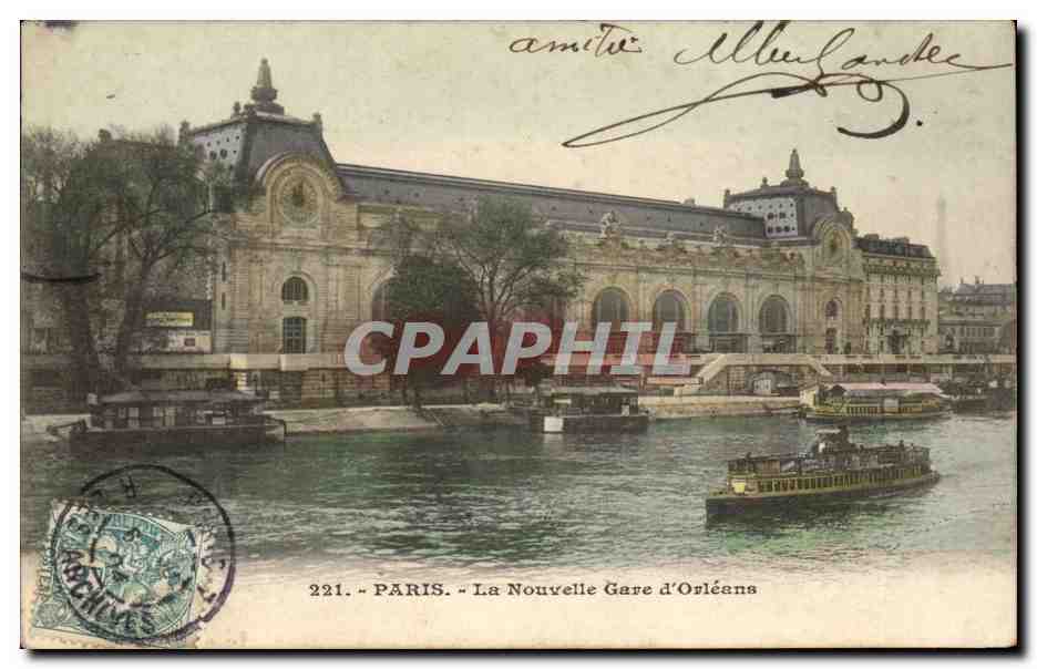 Paris - 7 - Gare d'Orleans - CPA 