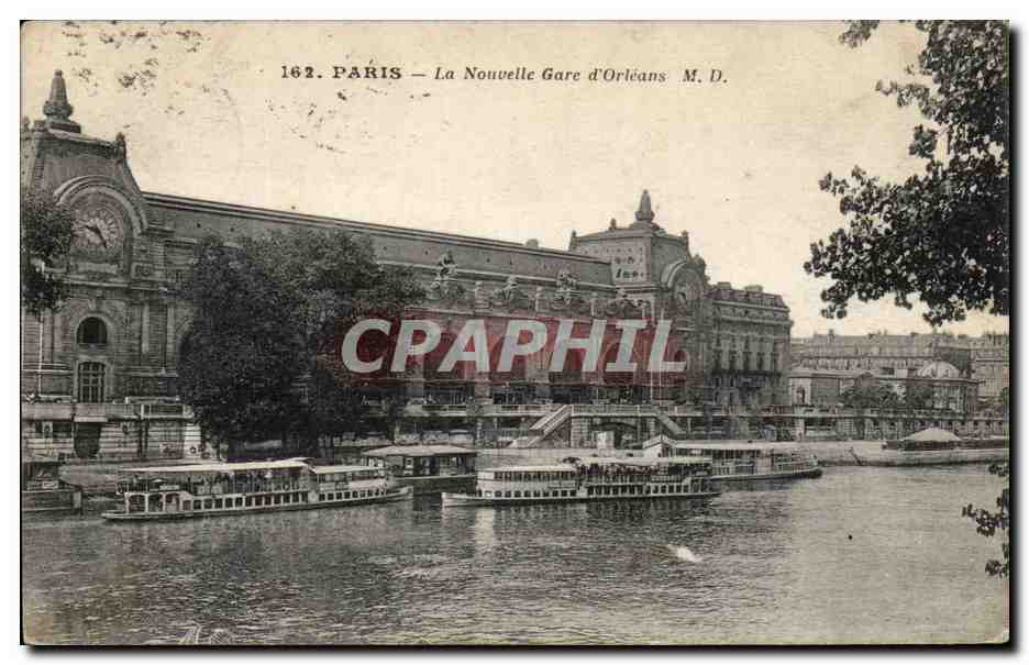 Paris - 7 - Gare d'Orleans - CPA 