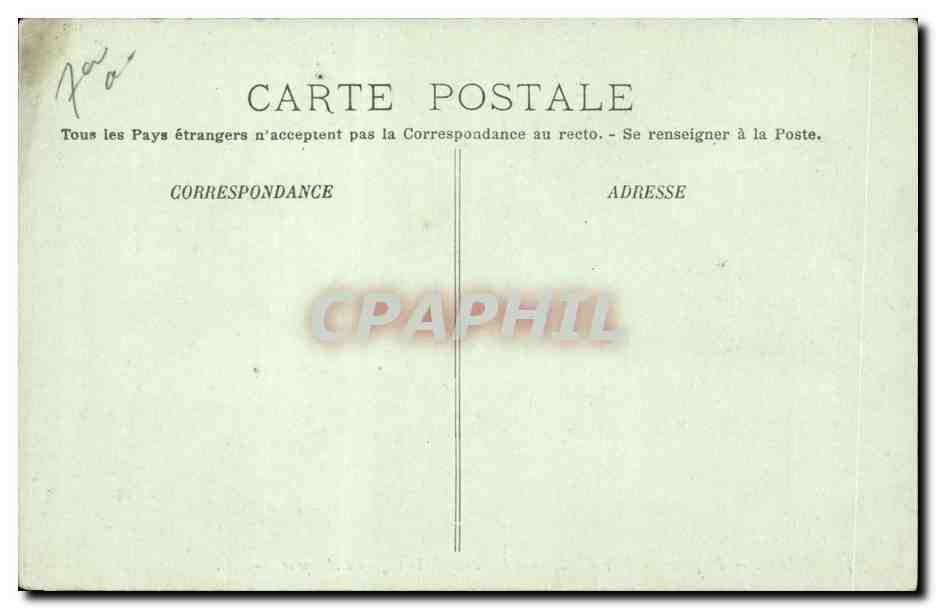 Paris - 7 - Gare d'Orleans - Palais de la Legion d'Honneur - CPA  — Rückseite