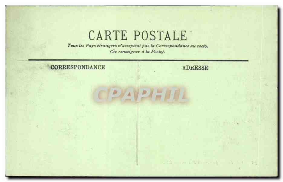 Paris - 8 - Le Grand Palais - CPA  — Verso