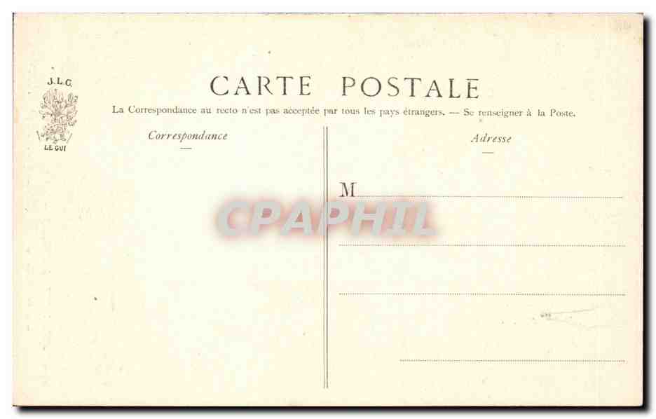Paris - 4 - Hotel de Ville - Salon des Arts - CPA  — Verso