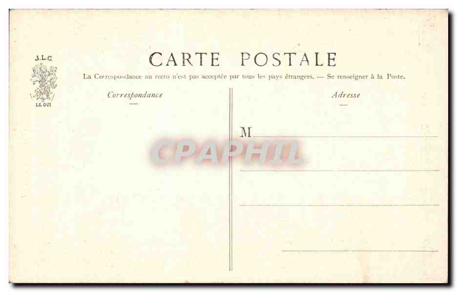Paris - 4 - Hotel de Ville - Salon des Arts - CPA  — Rückseite