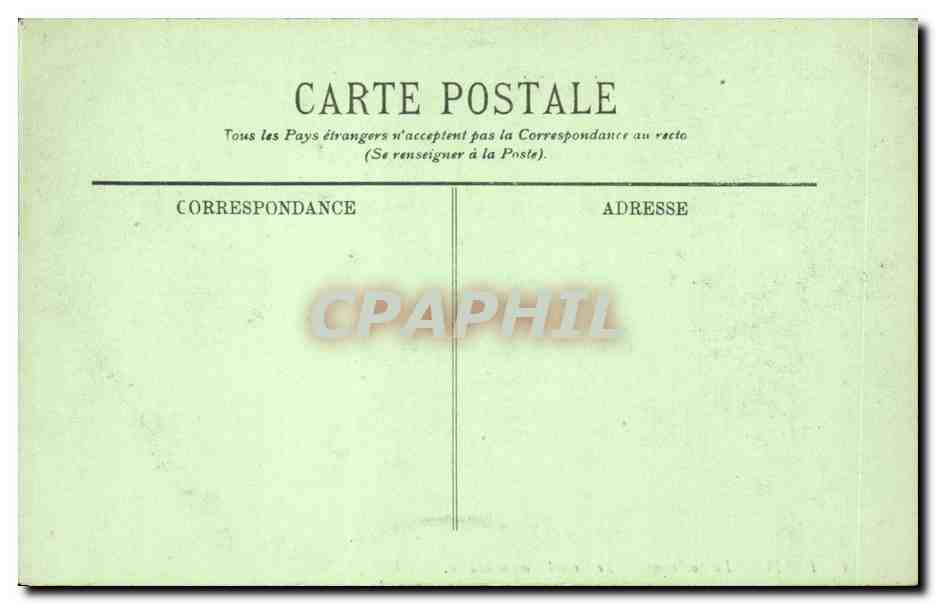Paris - 5 - La Sorbonne - La Grande Amphitheatre - CPA  — Rückseite