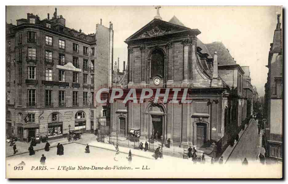 Paris - 2 - l'Eglise Notre Dame des Victoires - CPA 