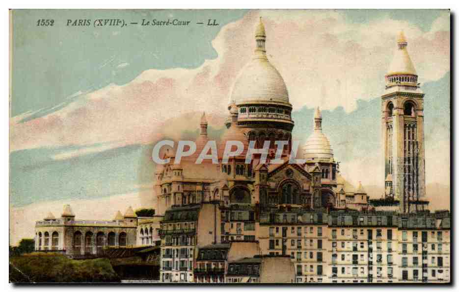 Paris - 18 - Le Sacre Coeur - Montmartre - CPA 