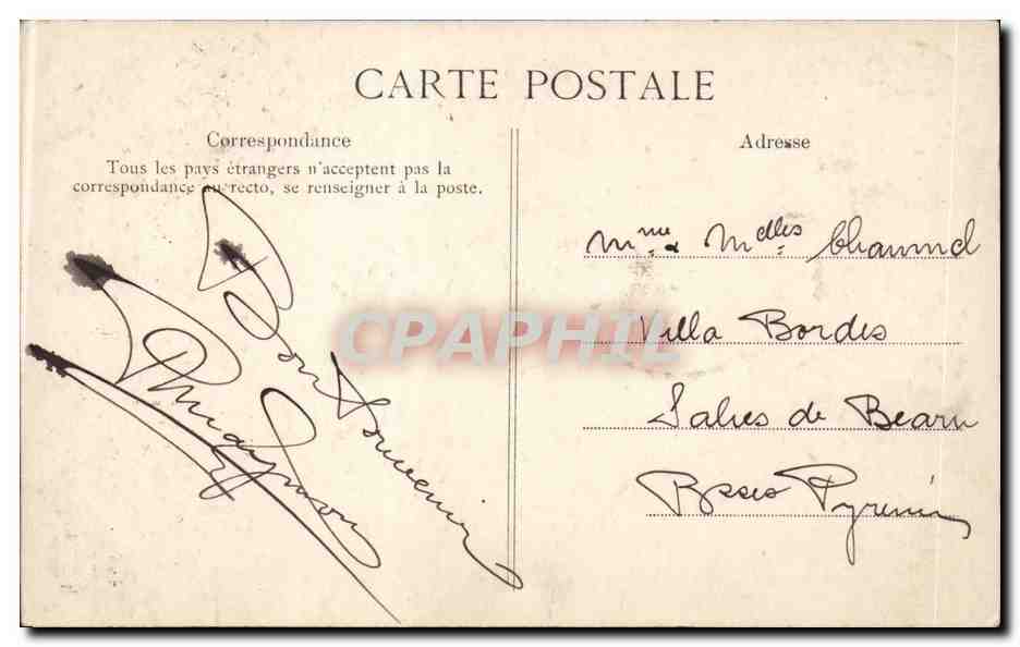 Paris - 4 - Tour Saint Jacques - CPA  — Verso