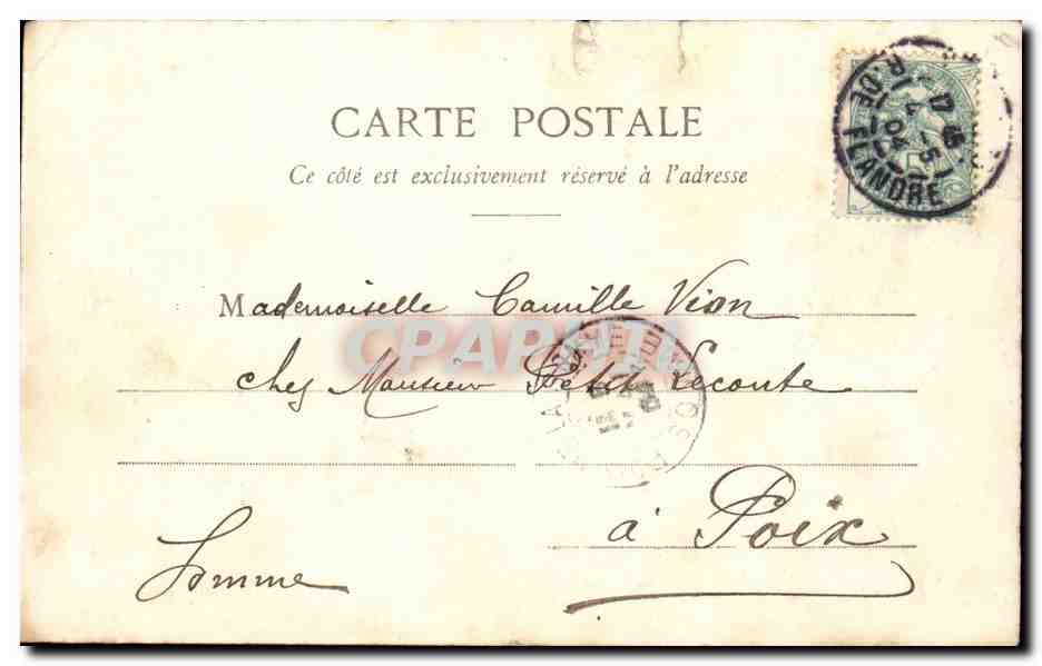 Paris - Bois de Boulogne / Route de Suresnes - G. I. — Rückseite