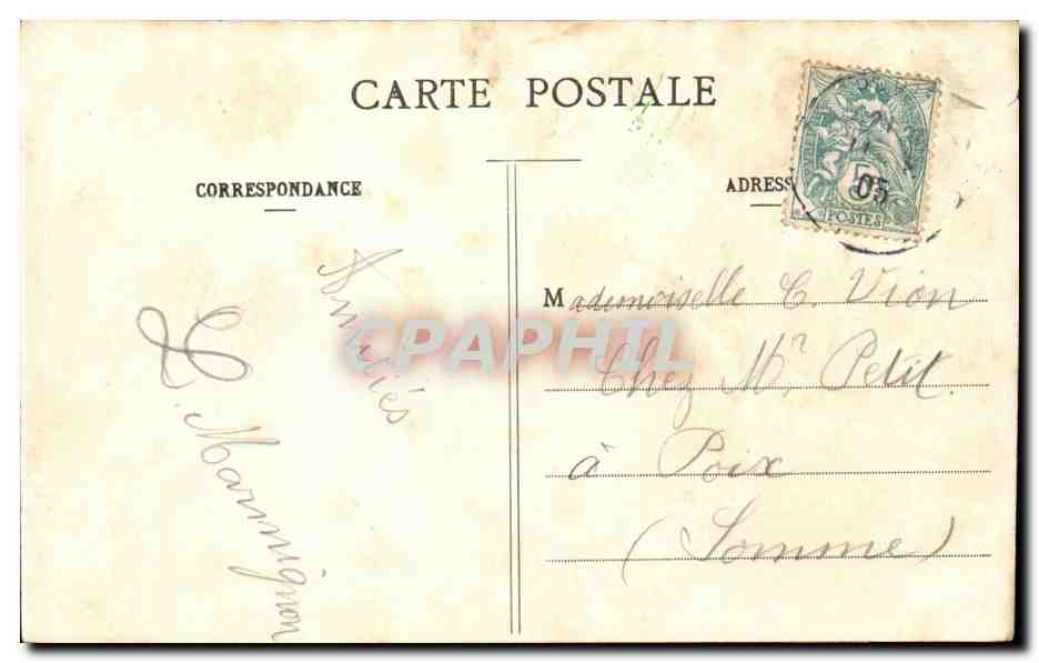 Paris - 18 - Sacre Coeur - Montmartre - Funiculaire - CPA  — Rückseite
