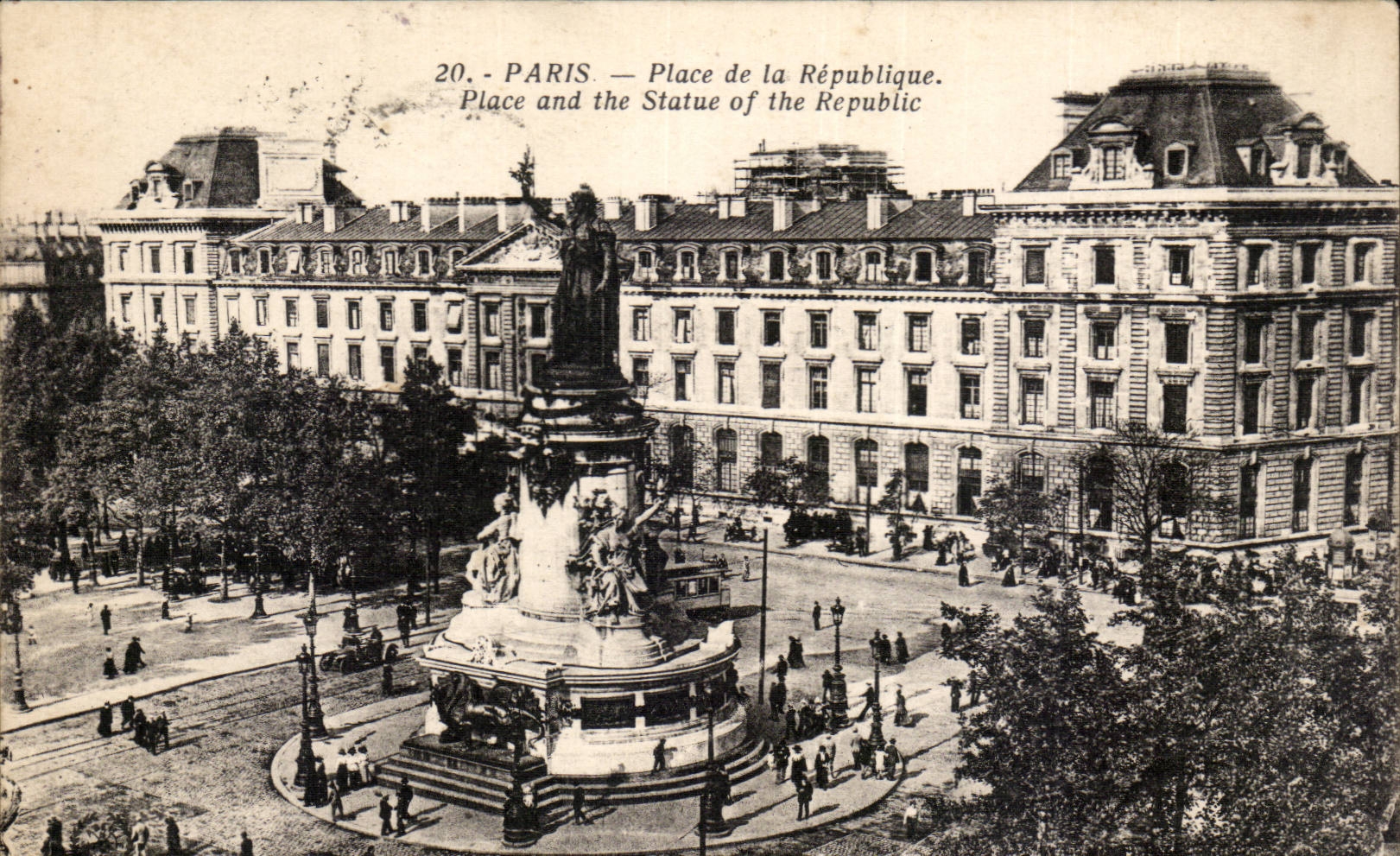 Paris - 10 - Place de la Republique - CPA 