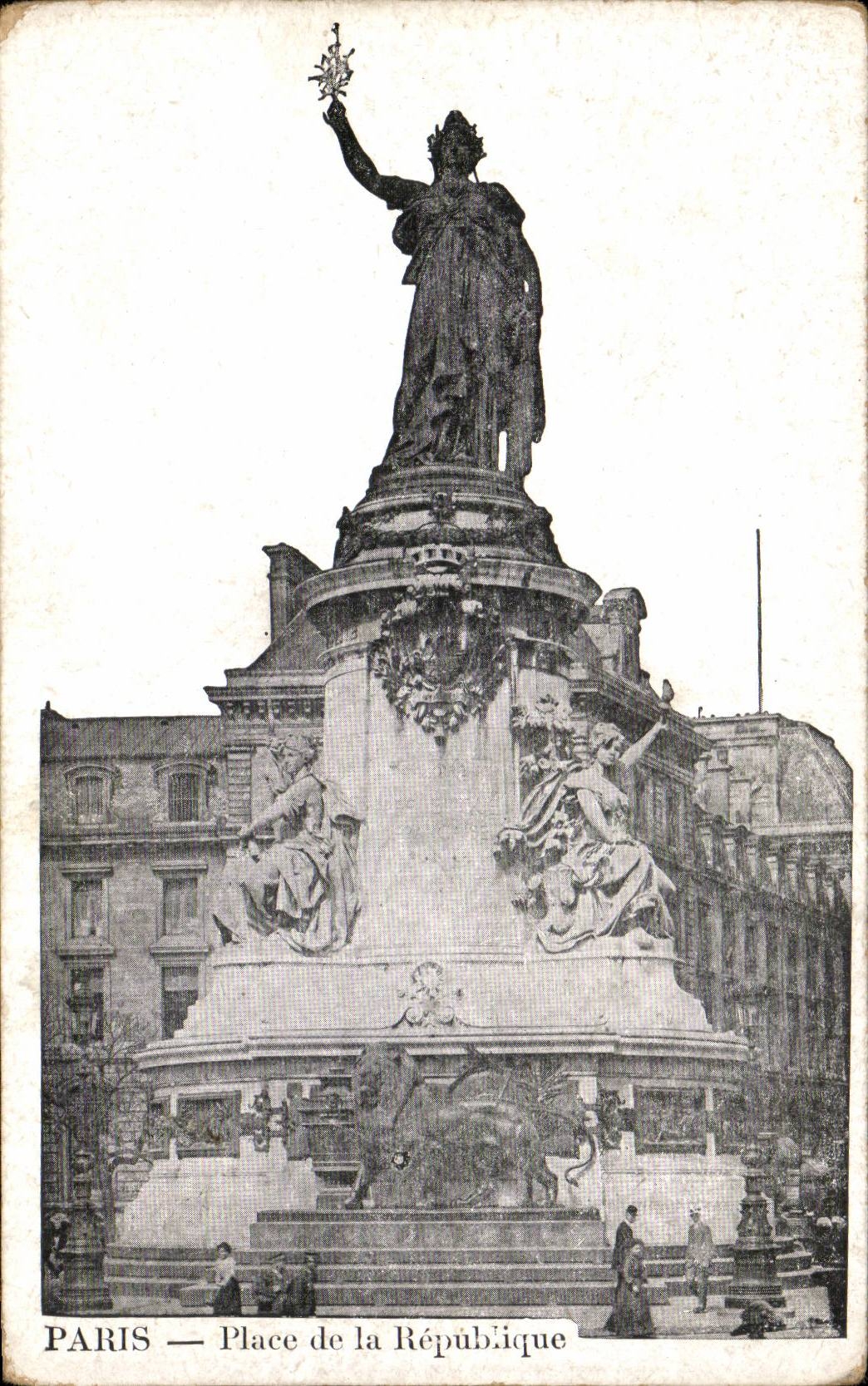 Paris - 10 - Place de la Republique - CPA 