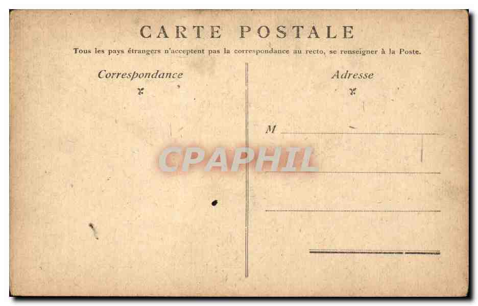 Paris - 10 - Place de la Republique - CPA  — Rückseite