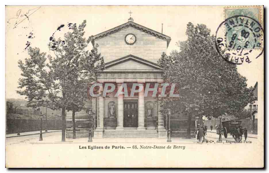 Paris - 4 - Notre Dame de Bercy - CPA 