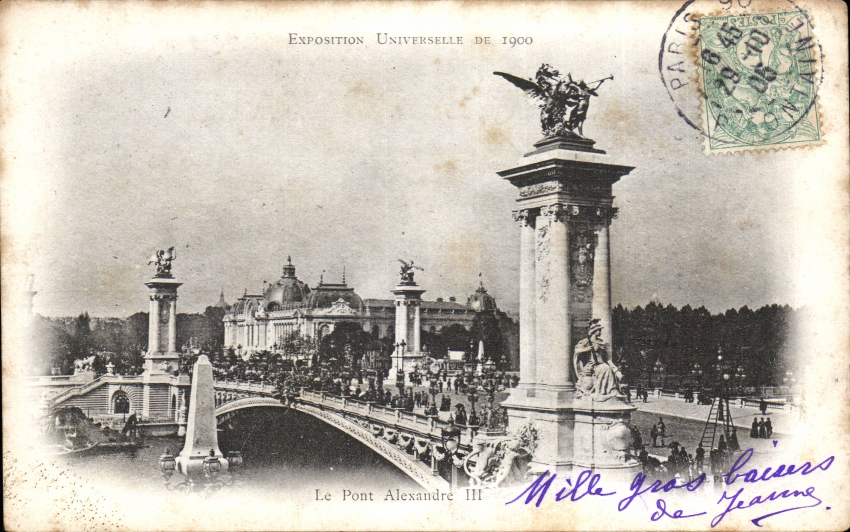 Paris - 7 - Pont Alexandre III - CPA 