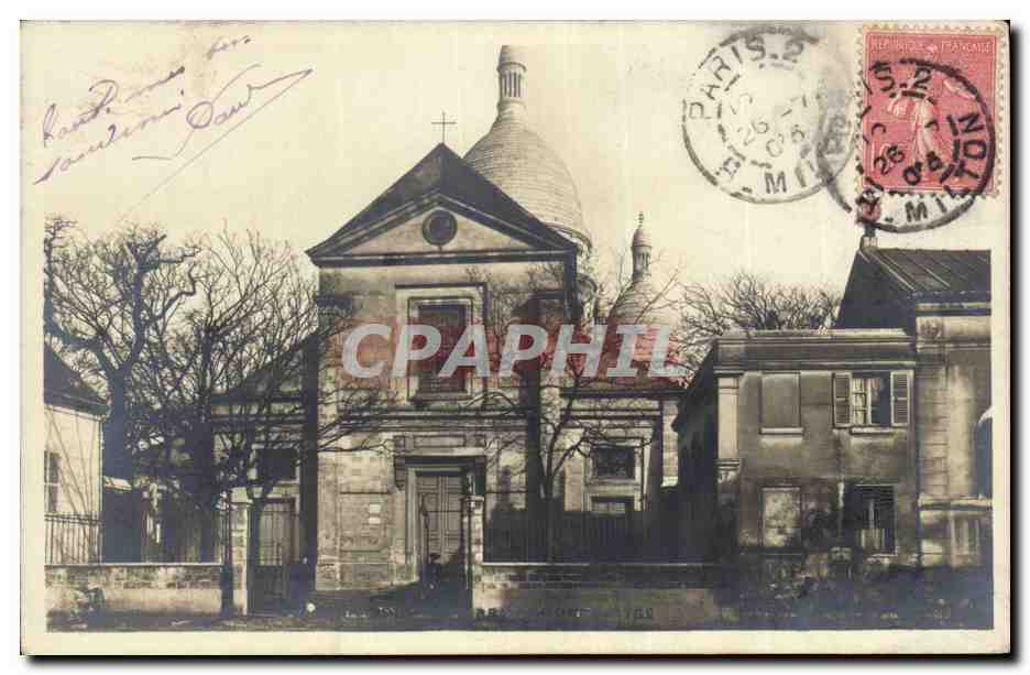 Paris - 18 - St Pierre de Montmartre - Sacre Coeur - CPA 