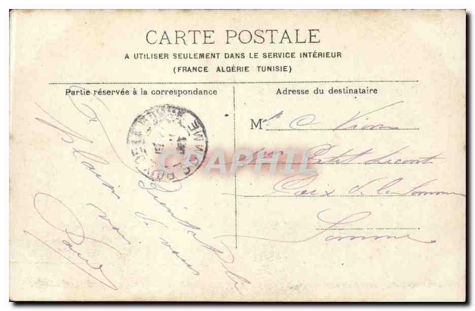 Paris - 18 - St Pierre de Montmartre - Sacre Coeur - CPA  — Rückseite
