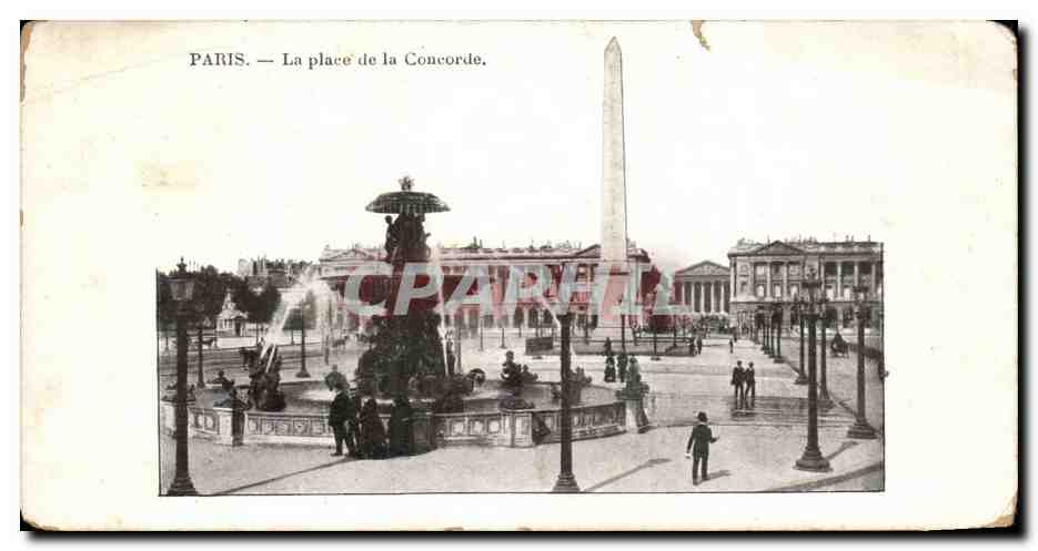 Paris - 8 - Place de la Concorde - CPA 